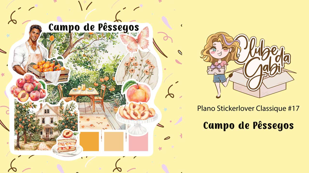 Stickerlover Classique #17 - Clube de Adesivos da Gabi